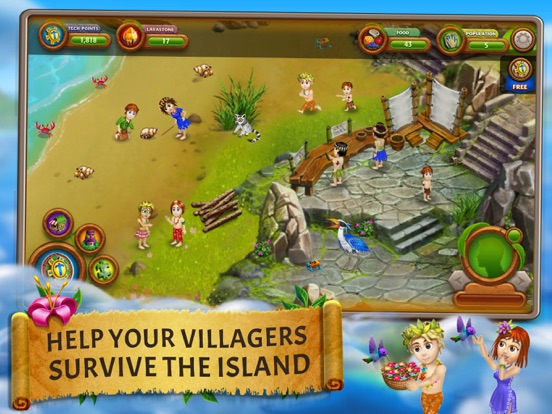 Virtual Villagers Origins 2 iPad app afbeelding 3