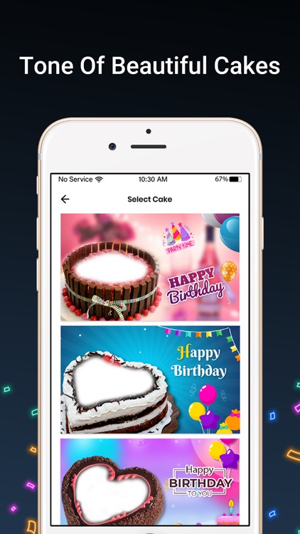 Bday Video Maker, Wishes,Cards screenshot-5