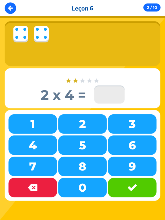 Screenshot #6 pour Table de multiplication IQ