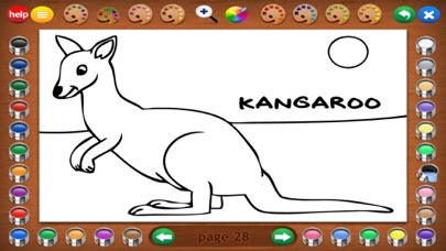 Coloring Book 3: Animals Screenshot