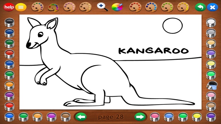 Coloring Book 3: Animals screenshot-9