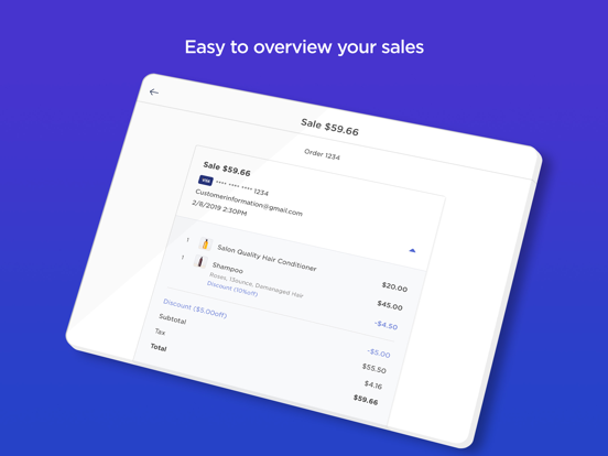 Yahoo Point of Sale iPad screenshot 5 - Shopping app