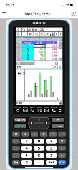 Game screenshot CASIO ClassPad apk