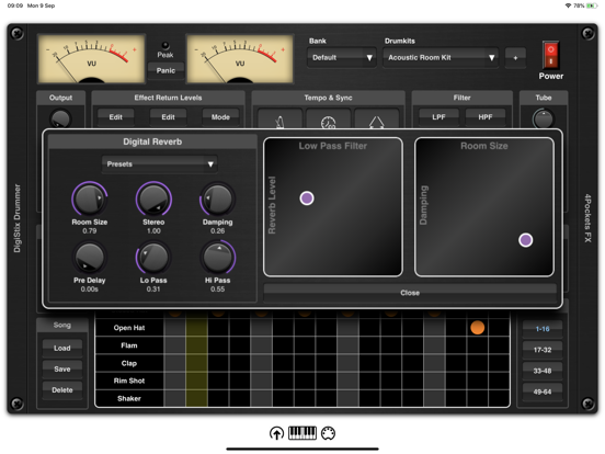 DigiStix Drummer AUv3 Plugin iPad app afbeelding 7