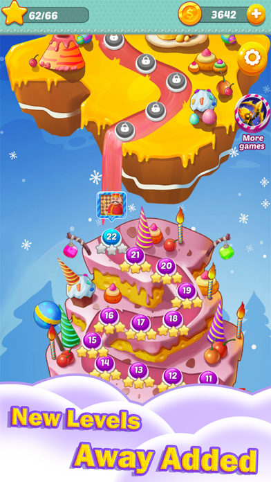 Screenshot #1 pour Cookie King Quest