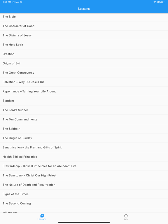 Screenshot #4 pour Adventist Bible Studies
