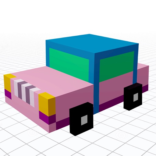 Poxel 3D - Voxel Editor, Maker Icon