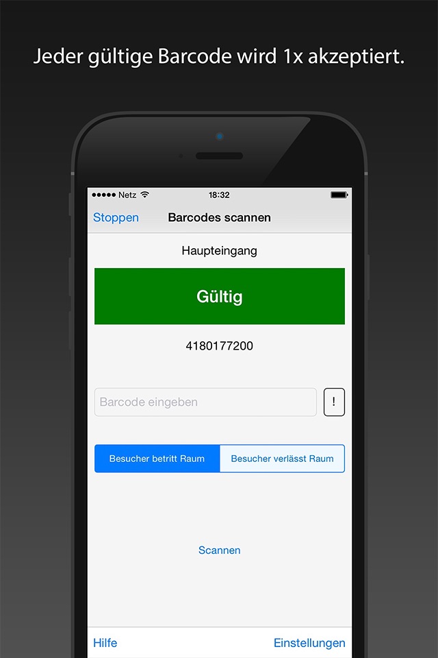 BarcodeChecker for Tickets screenshot 3