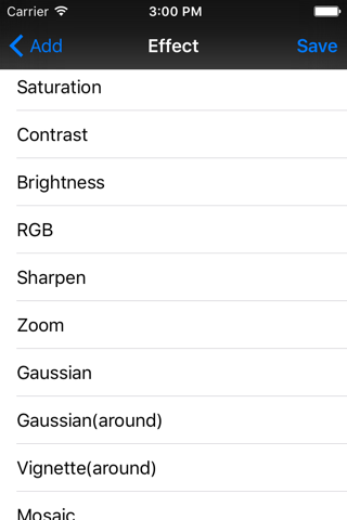 MyEffect - video effector! - náhled