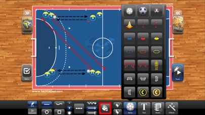 TacticalPad Futsal & Handball Screenshot