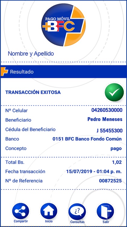 Pago Móvil BFC screenshot-6