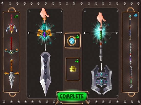 Blacksmith Factory Tycoon Game iPad screenshot