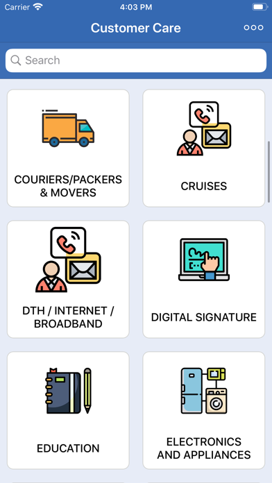 Screenshot #2 pour Customer Care Number