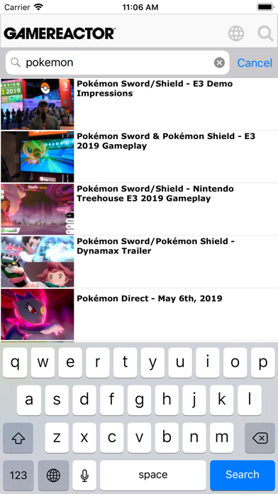 Gamereactor for all regions Screenshot