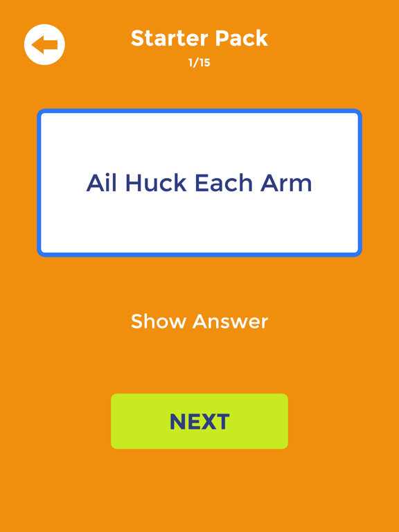 Screenshot #4 pour Mad Phrases - Group Party Game