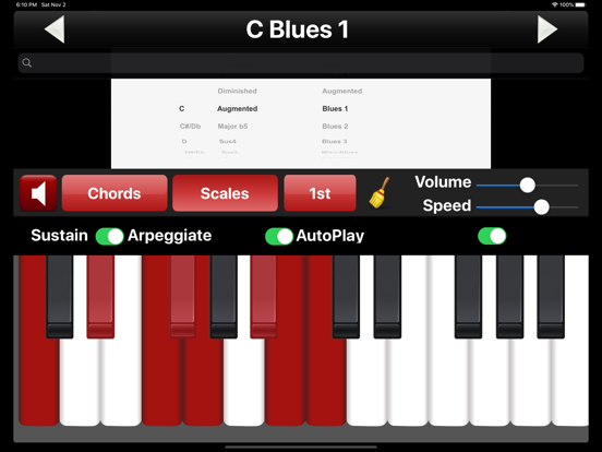 Screenshot #4 for Piano Chords & Scales