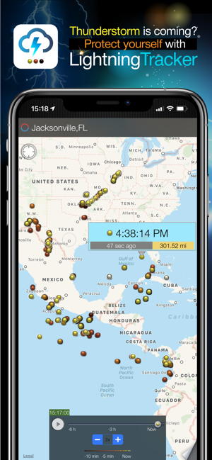 ‎Lightning Tracker Capture d'écran