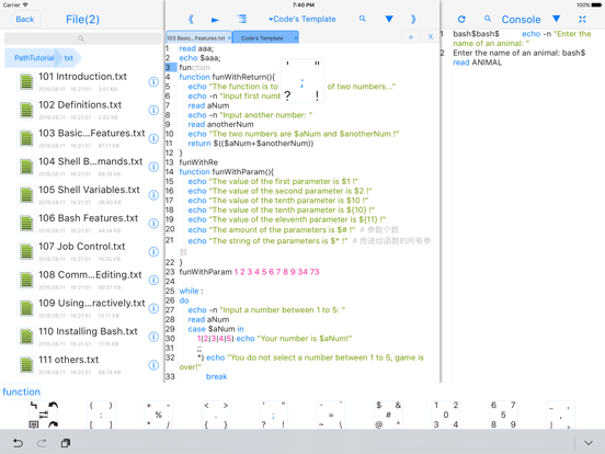 Screenshot #5 pour bashi$ - programming language