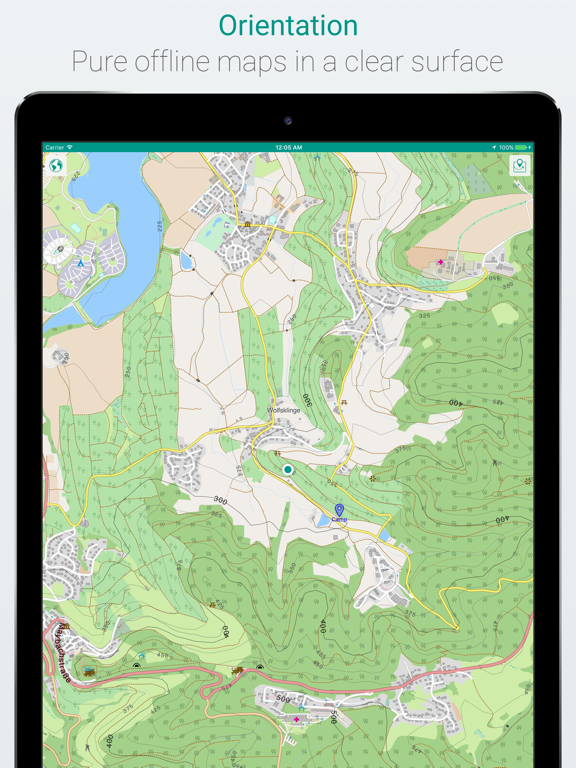 Screenshot #4 pour mAPP - Offline Mapping App