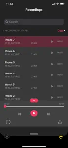 Voice Recorder Plus App screenshot #4 for iPhone