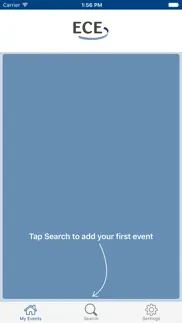 ece events iphone screenshot 2