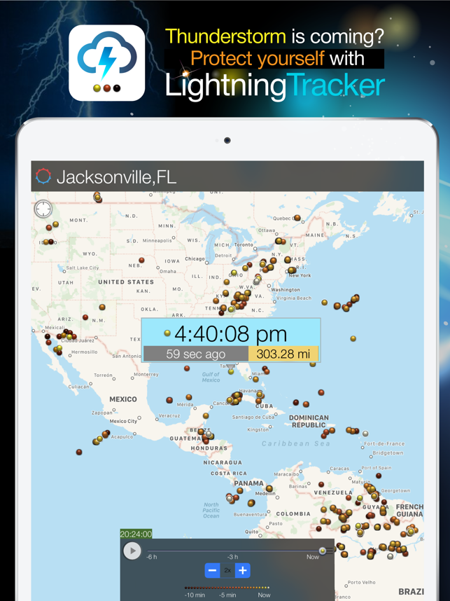 ‎Lightning Tracker Capture d'écran