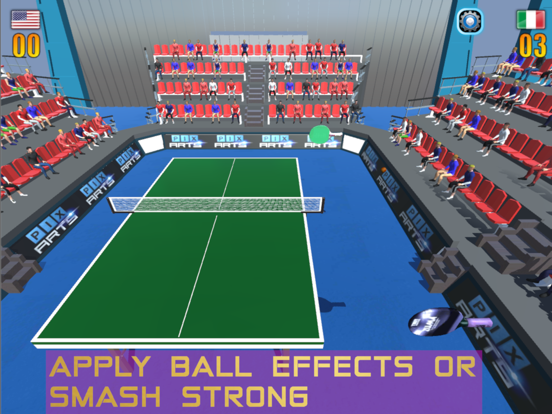 Table Tennis World Tournament iPad screenshot