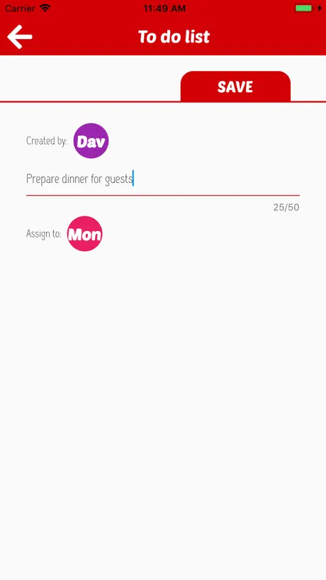 Family organizer: Kinppy