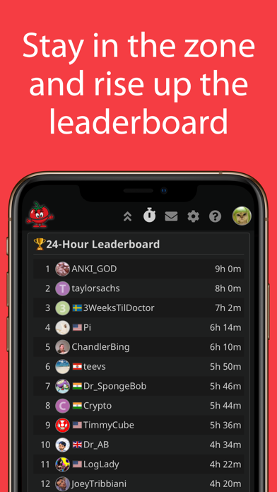 Timmy - Social Pomodoro Timer iPhone screenshot 3 - Productivity app