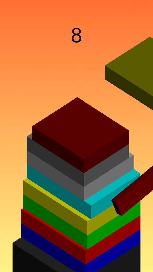#2. Pile Block 3D - Perfect Tower (iOS) Podle: Appulet, Inc