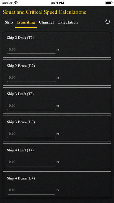 Screenshot #2 pour Ship Squat Calculator