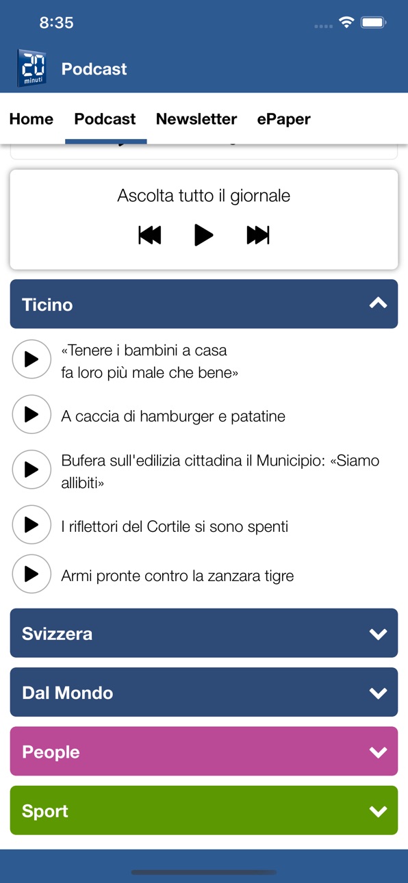 iPhone screenshot