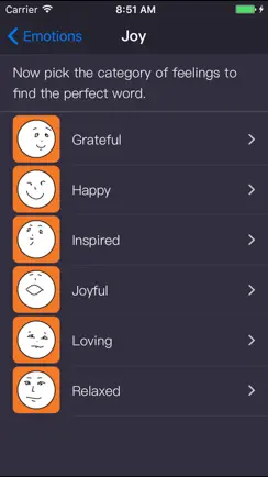 Emotionary by Funny Feelings ® iPhone image 3