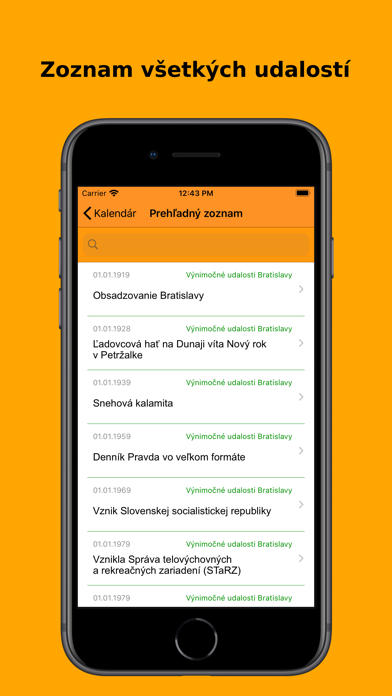 How to cancel & delete Historický kalendár Bratislavy from iphone & ipad 4