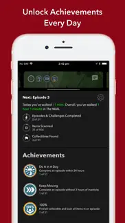 the walk: fitness tracker game iphone screenshot 4