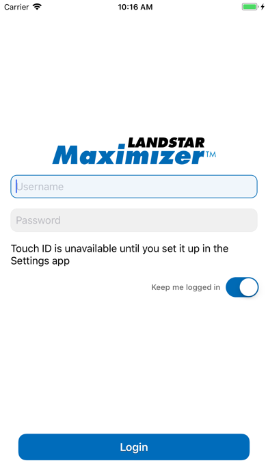 Landstar Maximizer™ Screenshot