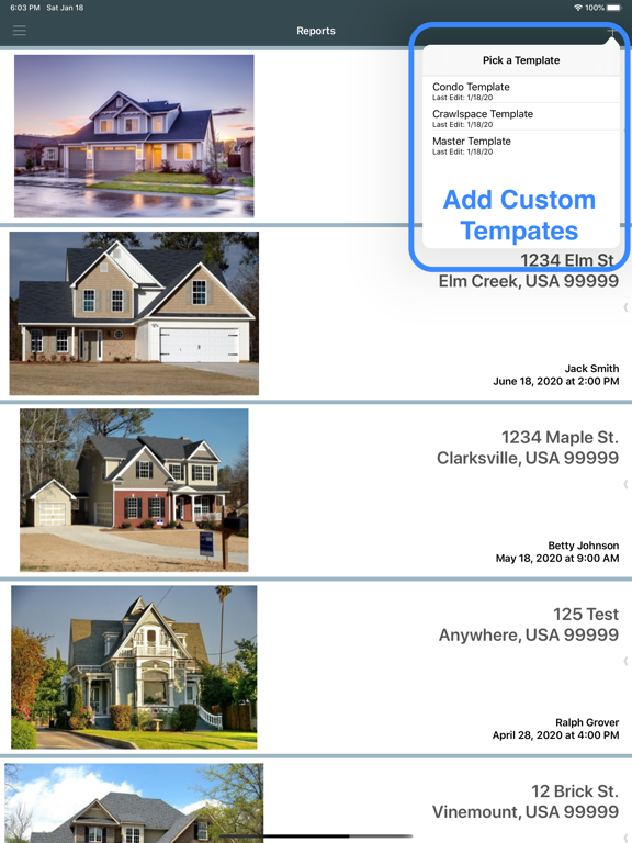 Inspectix iPad screenshot 8 - Business app