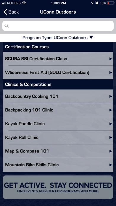 UConn Rec screenshot 3