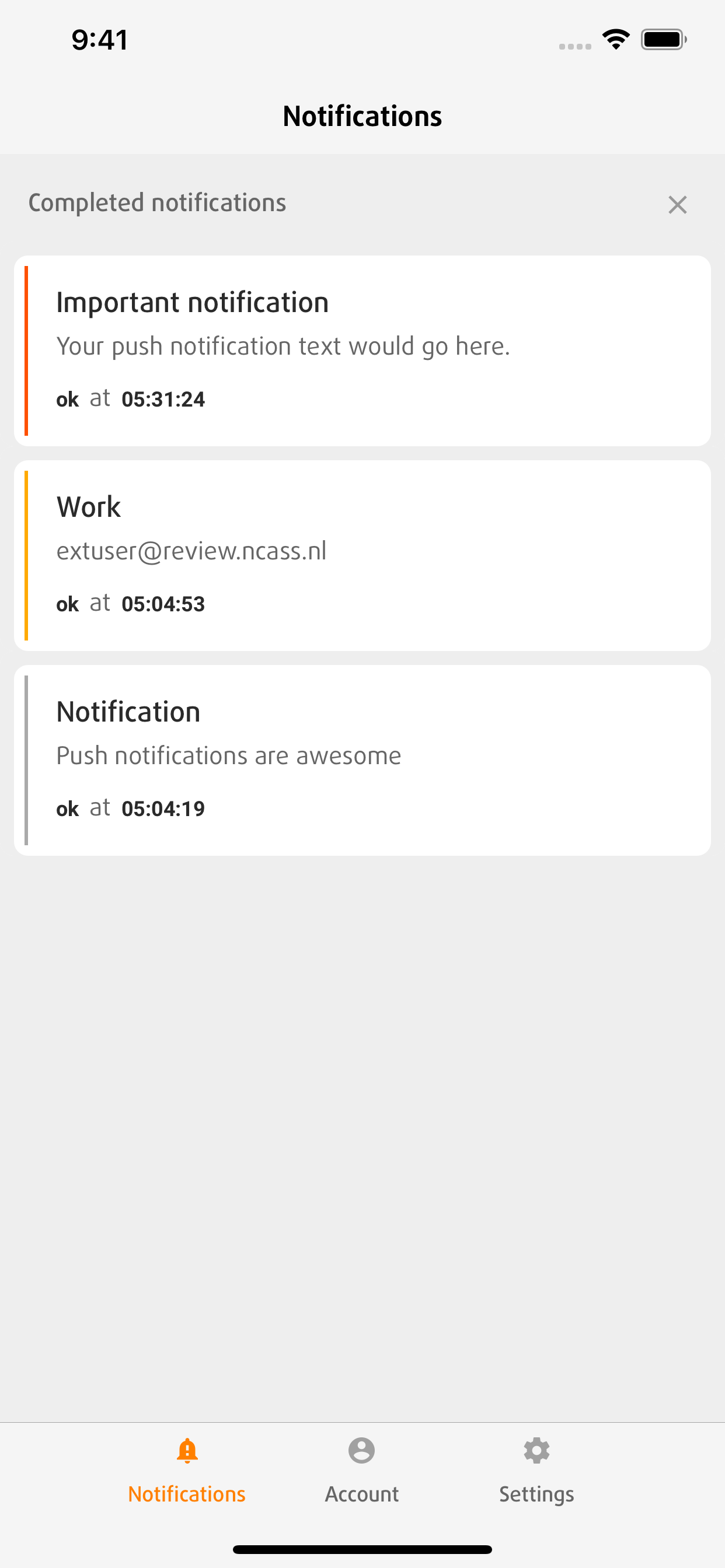 Notification Receiver screenshot 5