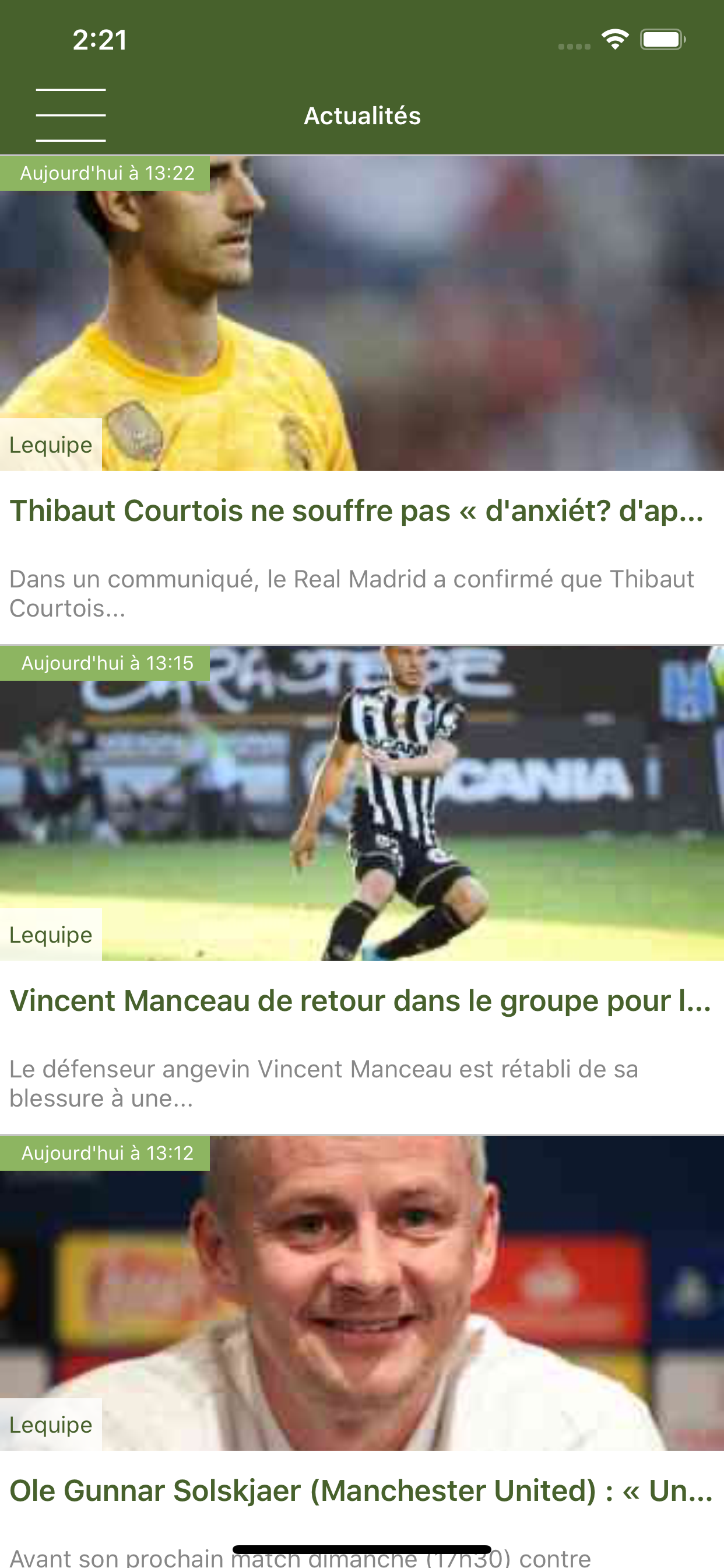 Actu Live Foot & Mercato