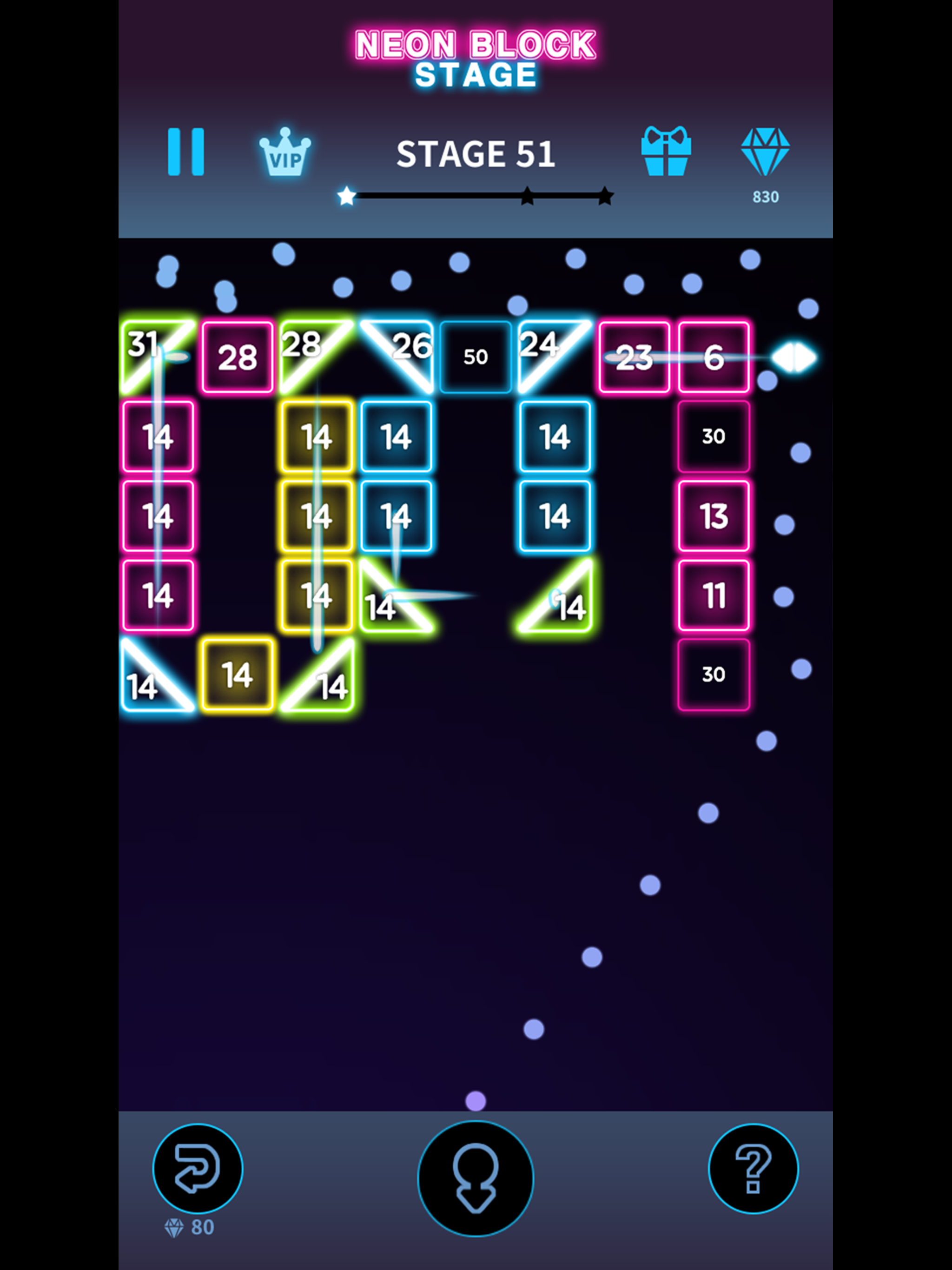 Bricks Breaker Neon 9 screenshot 15
