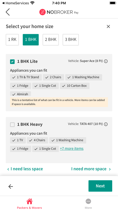 Packers and Movers By NoBroker screenshot 3