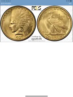 PCGS Cert Verification screenshot 8