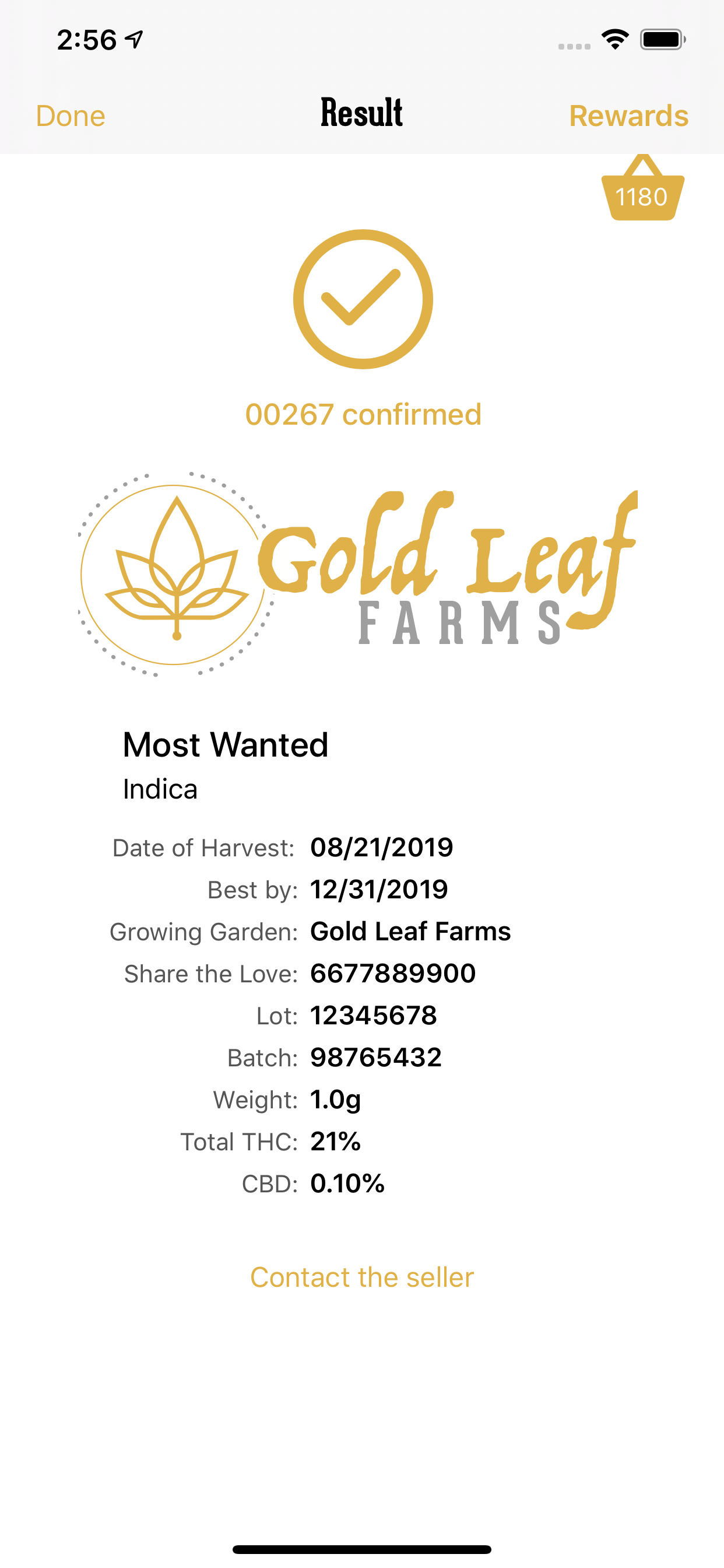 KURZ Gold Leaf Farms screenshot 5