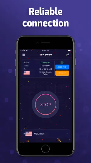 VPN Sense - Secure Browsing screenshot 4