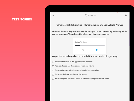 Screenshot #6 pour EEC IELTS Mock Tests