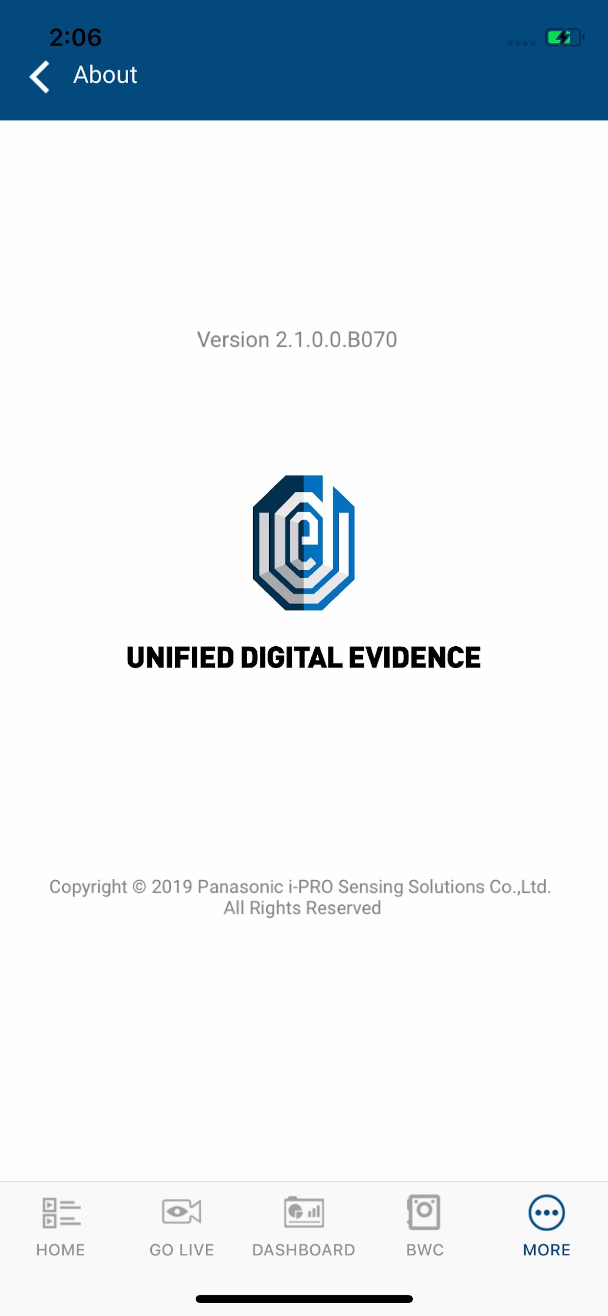 Unified Digital Evidence