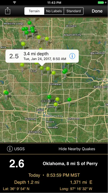 QuakeWatch screenshot 4 of 5