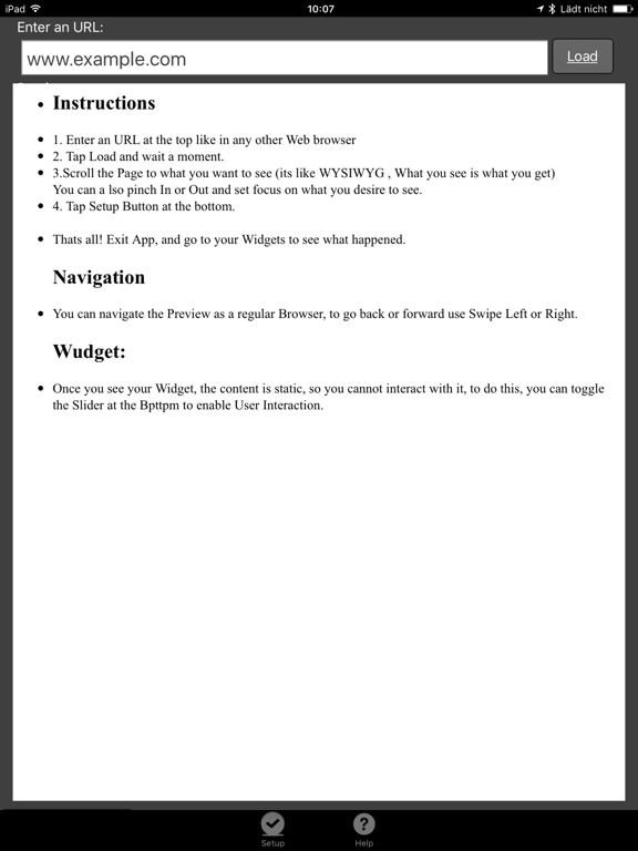 Screenshot #6 pour Web 2 Widget