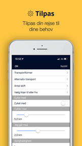 Rejseplanen screenshot